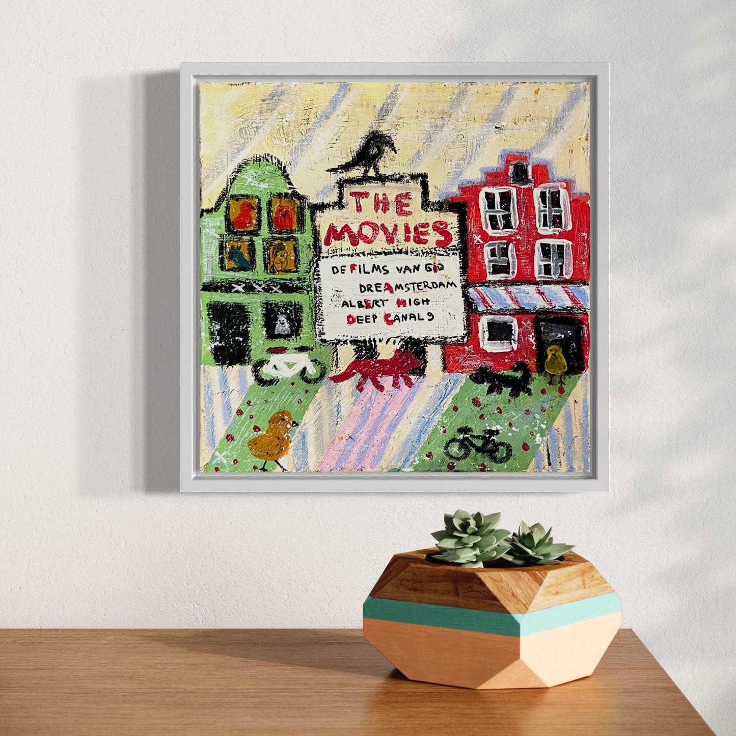Canvas print: the movies