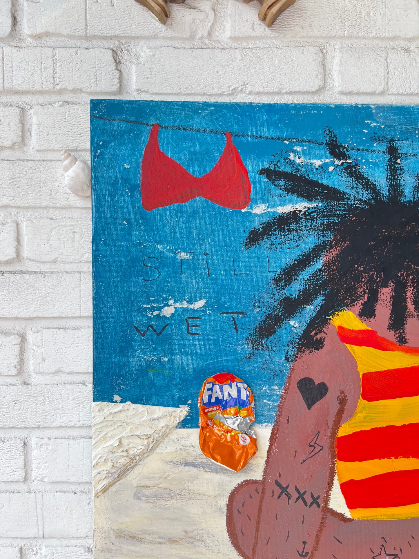 Original: Still wet (50 x 50 cm / 20 x 20 in)