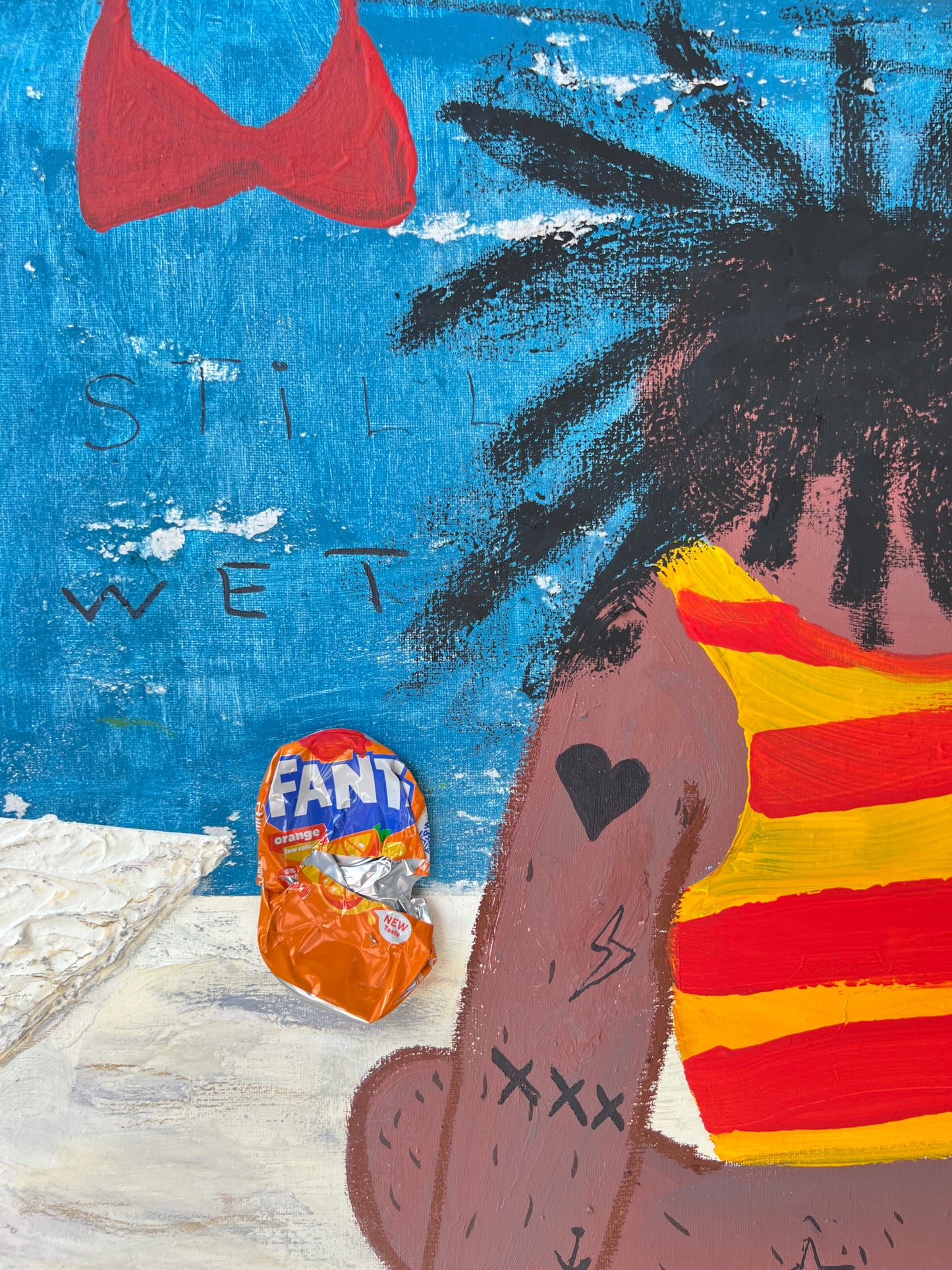 Original: Still wet (50 x 50 cm / 20 x 20 in)