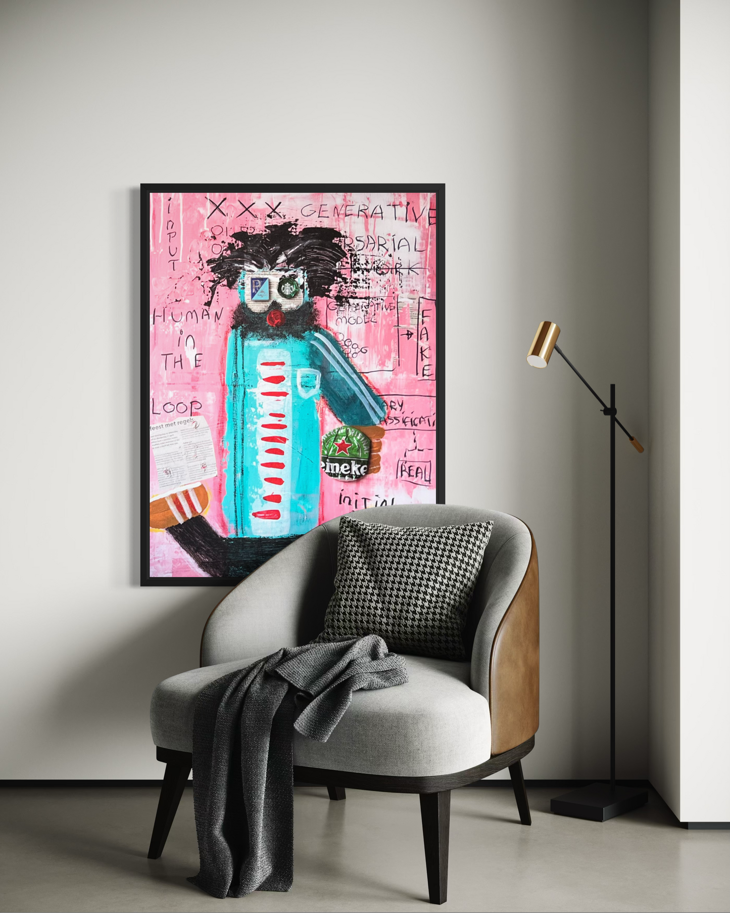 Canvas print: Human in the Loop [Limited Edition]