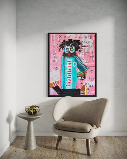 Canvas print: Human in the Loop [Limited Edition]