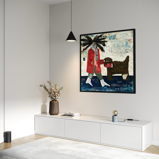 Canvas print: My little chocolate melt