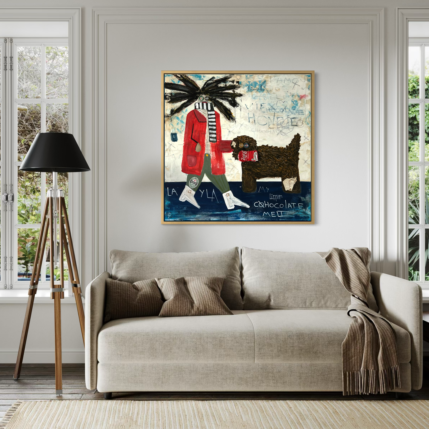 Canvas print: My little chocolate melt