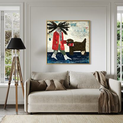 Canvas print: My little chocolate melt