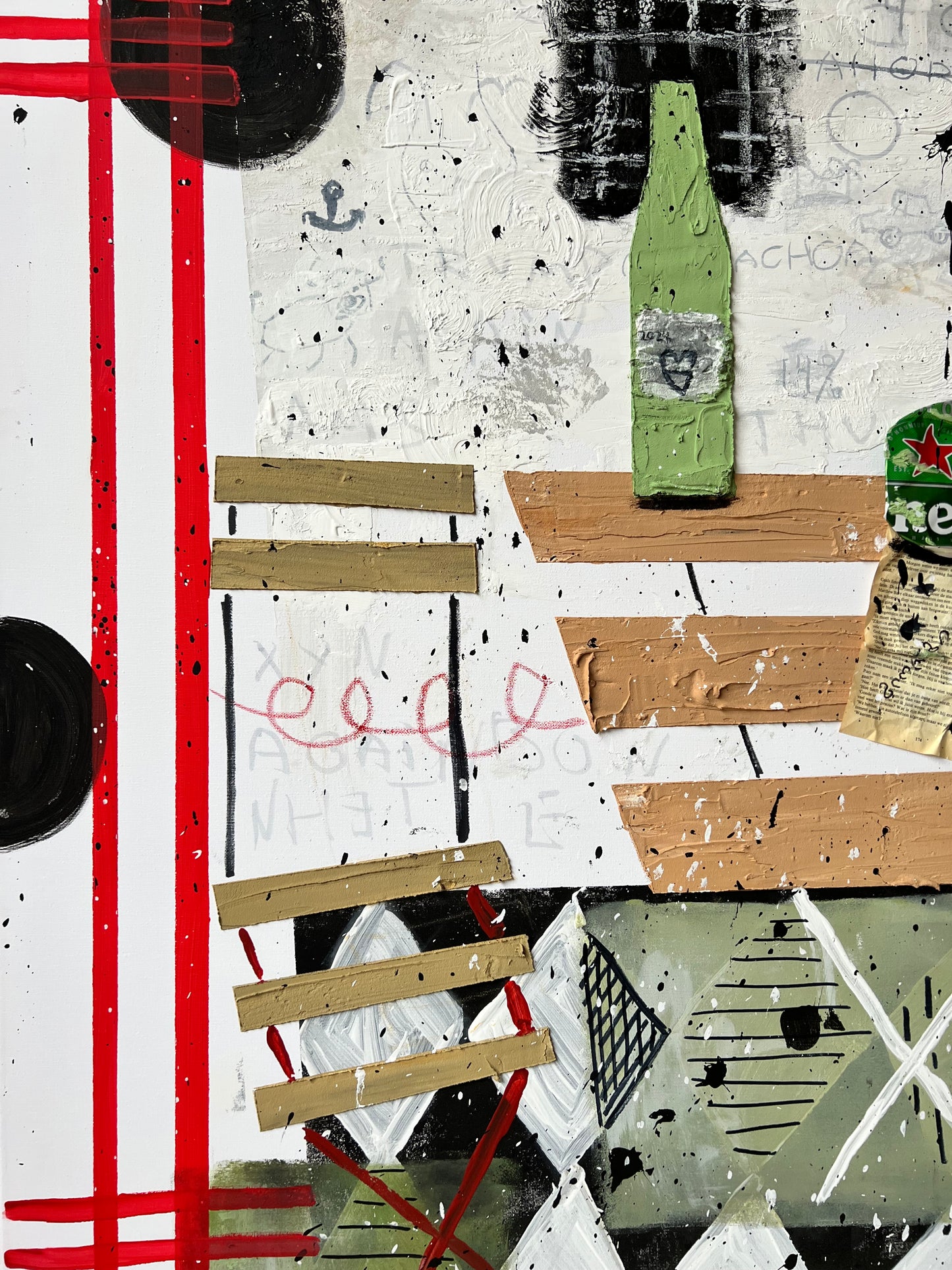 Original: My Dutch Terrace (120 x 90 cm / 47 x 35 in)