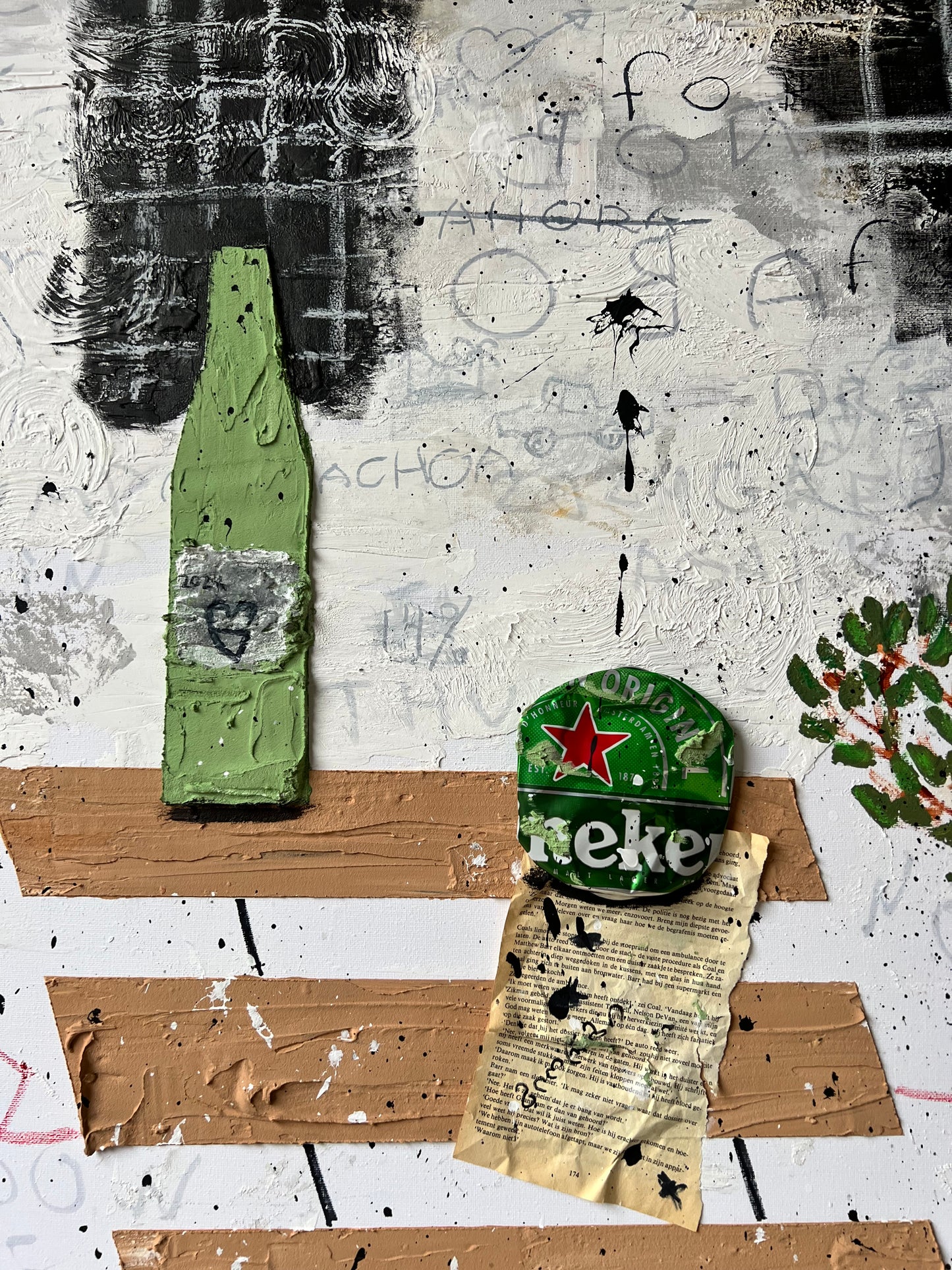 Original: My Dutch Terrace (120 x 90 cm / 47 x 35 in)