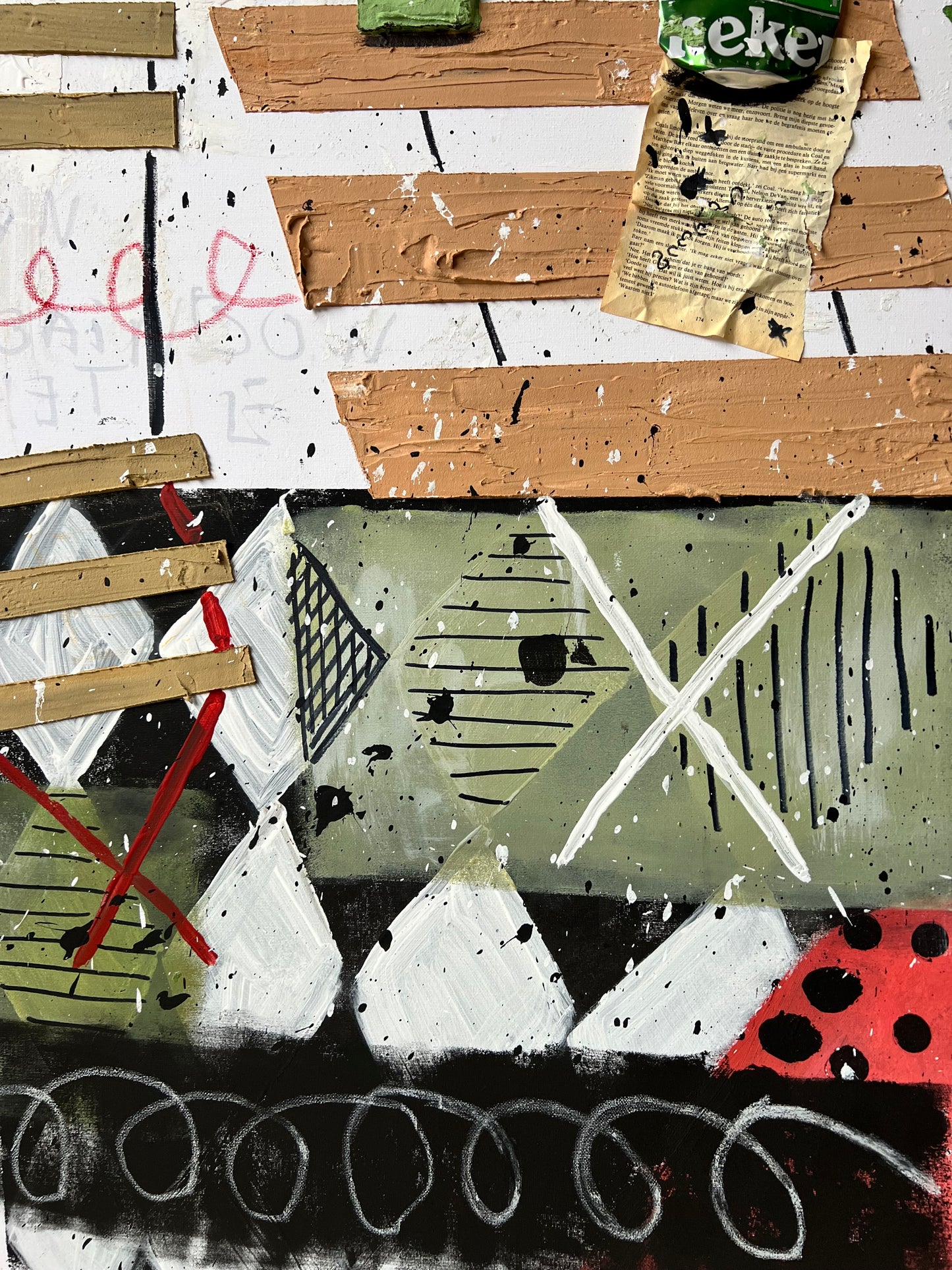 Original: My Dutch Terrace (120 x 90 cm / 47 x 35 in)