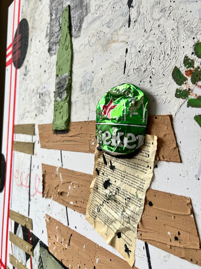 Original: My Dutch Terrace (120 x 90 cm / 47 x 35 in)