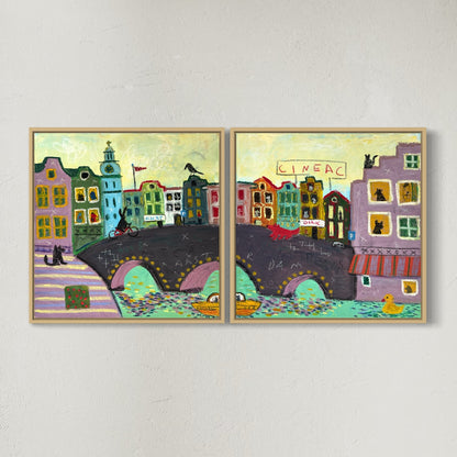 2 x Canvas prints: Cineac