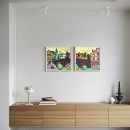 2 x Canvas prints: Cineac