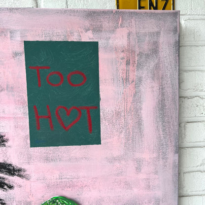 Canvas print: Too Hot
