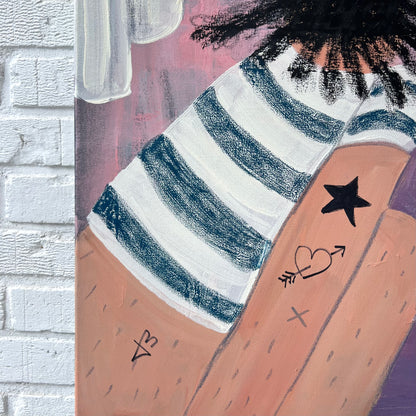 Canvas print: Too Hot