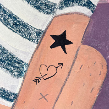 Canvas print: Too Hot