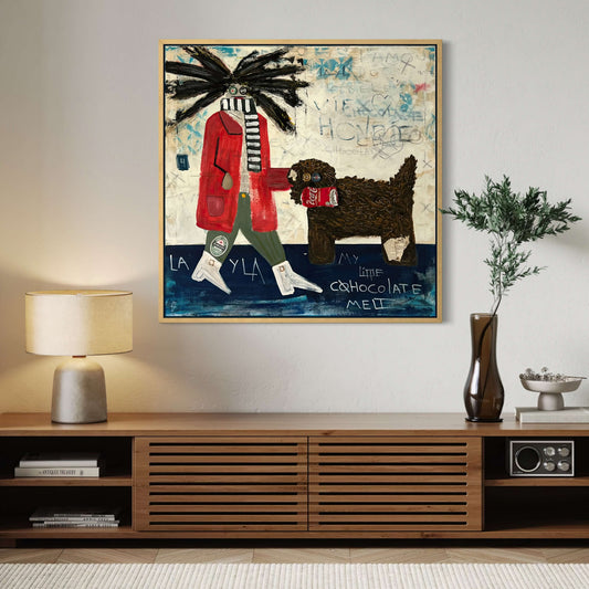 Canvas print: My little chocolate melt