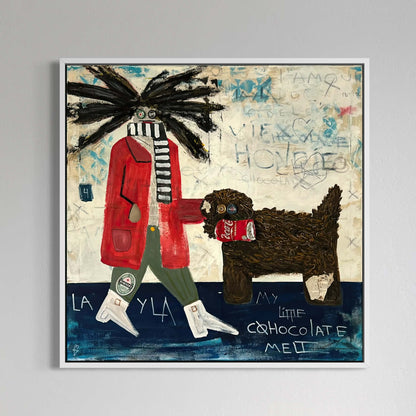 Canvas print: My little chocolate melt