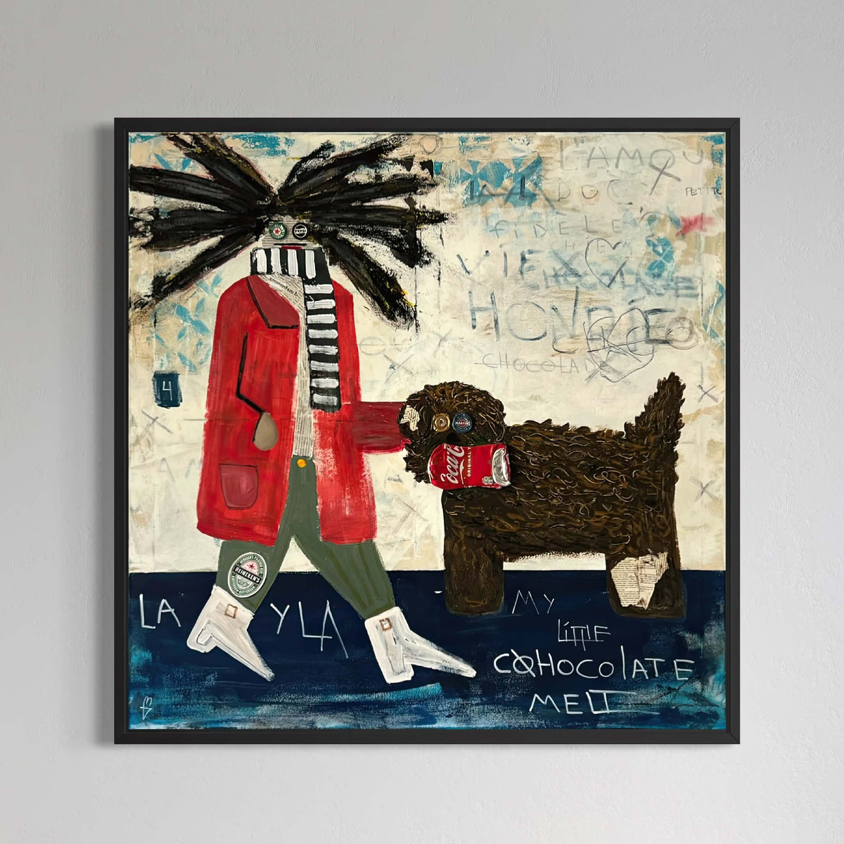 Canvas print: My little chocolate melt