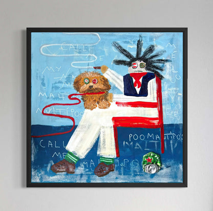 Canvas print: Call me maltipoo [Limited Edition]