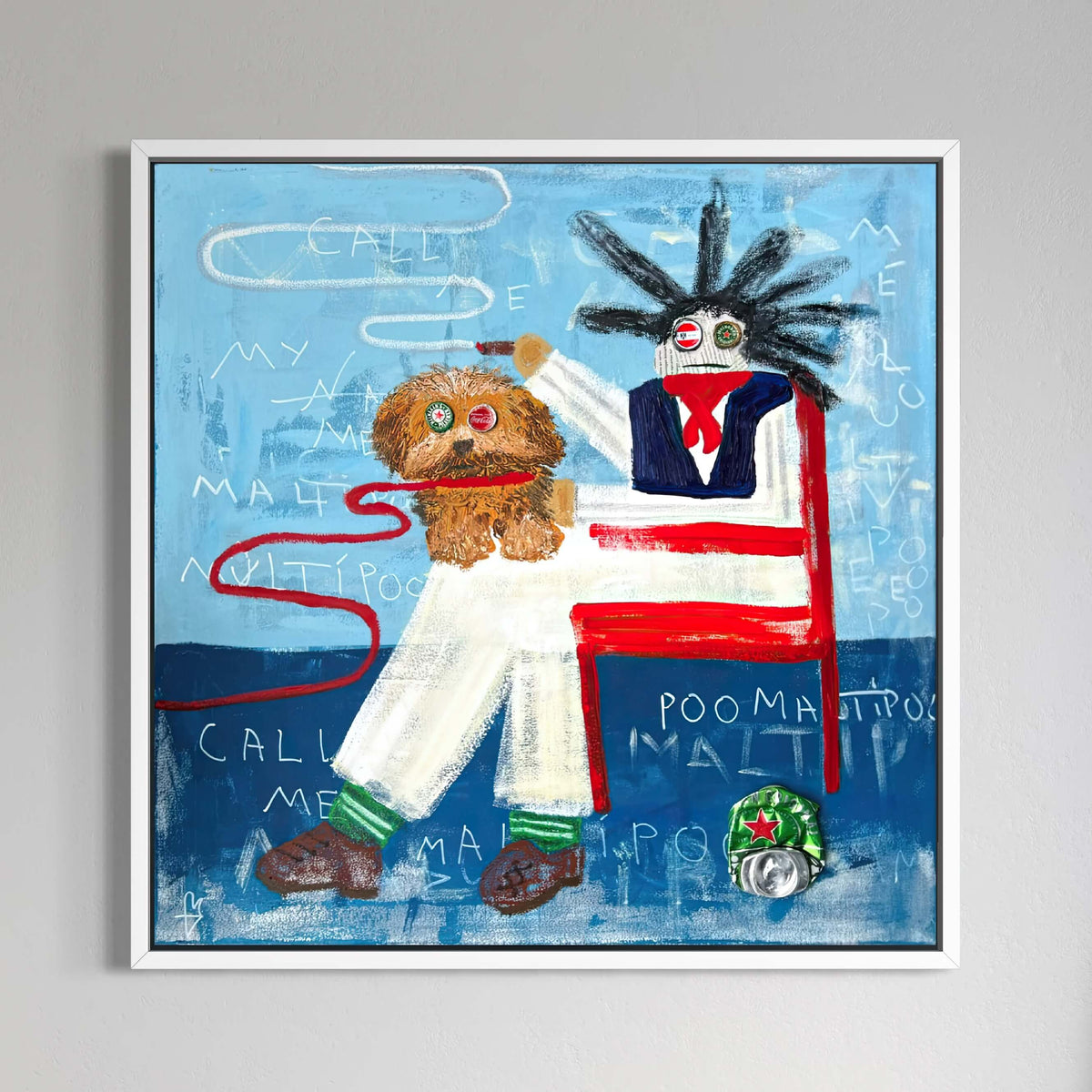 Canvas print: Call me maltipoo [Limited Edition]