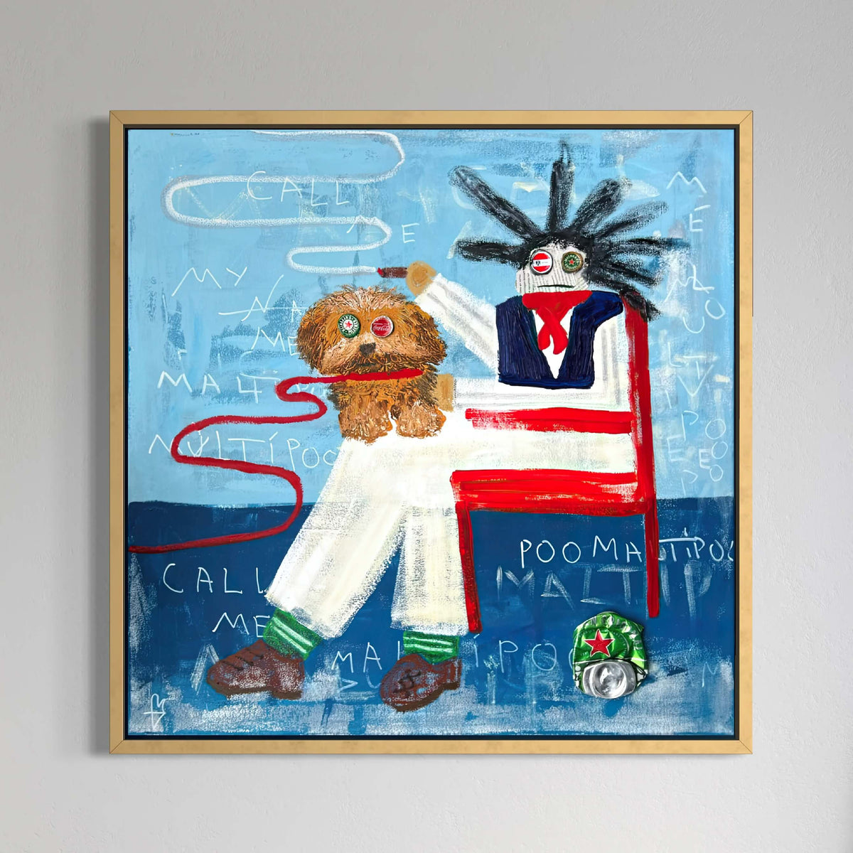 Canvas print: Call me maltipoo [Limited Edition]