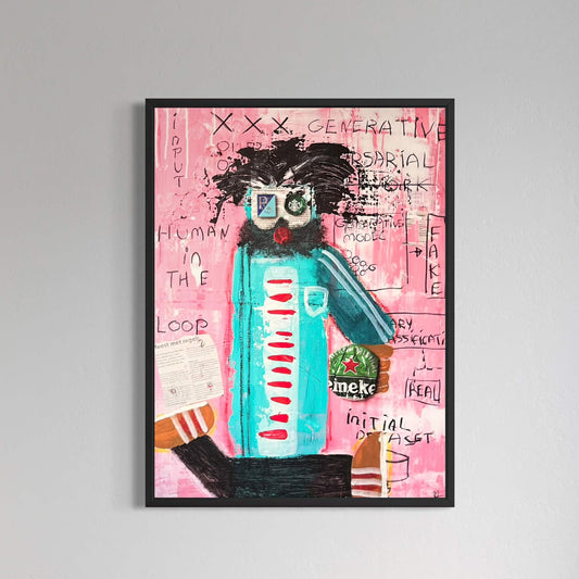Canvas print: Human in the Loop [Limited Edition]