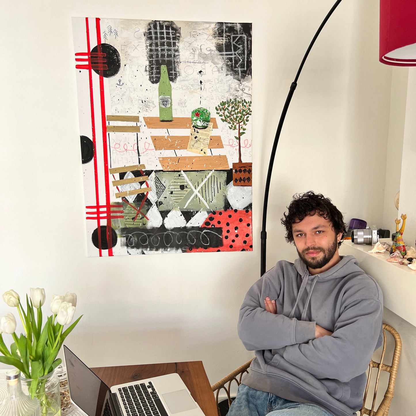 Canvas print: My Dutch Terrace