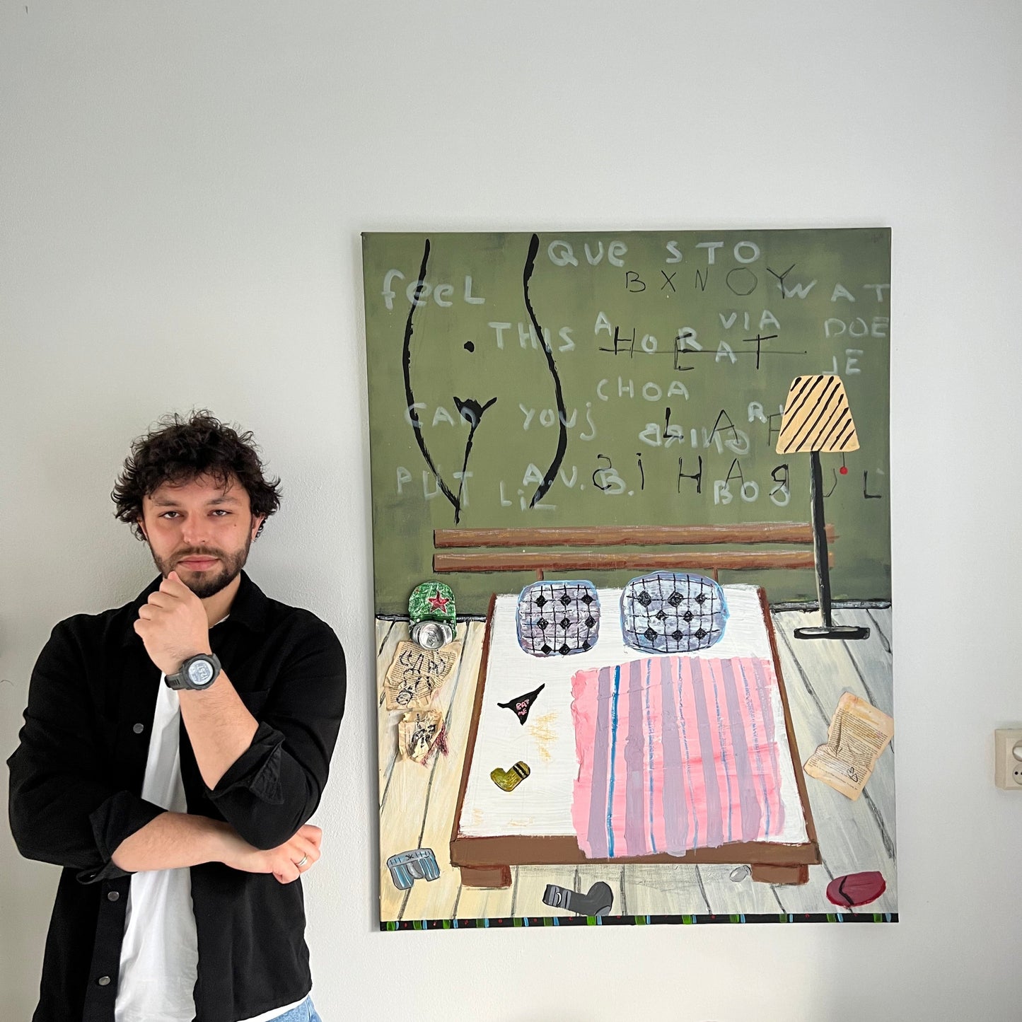 Canvas print: Dutch Bedroom [Limited Edition]