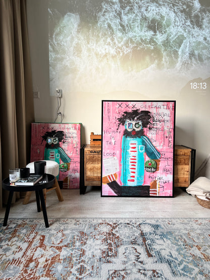 Canvas print: Human in the Loop [Limited Edition]