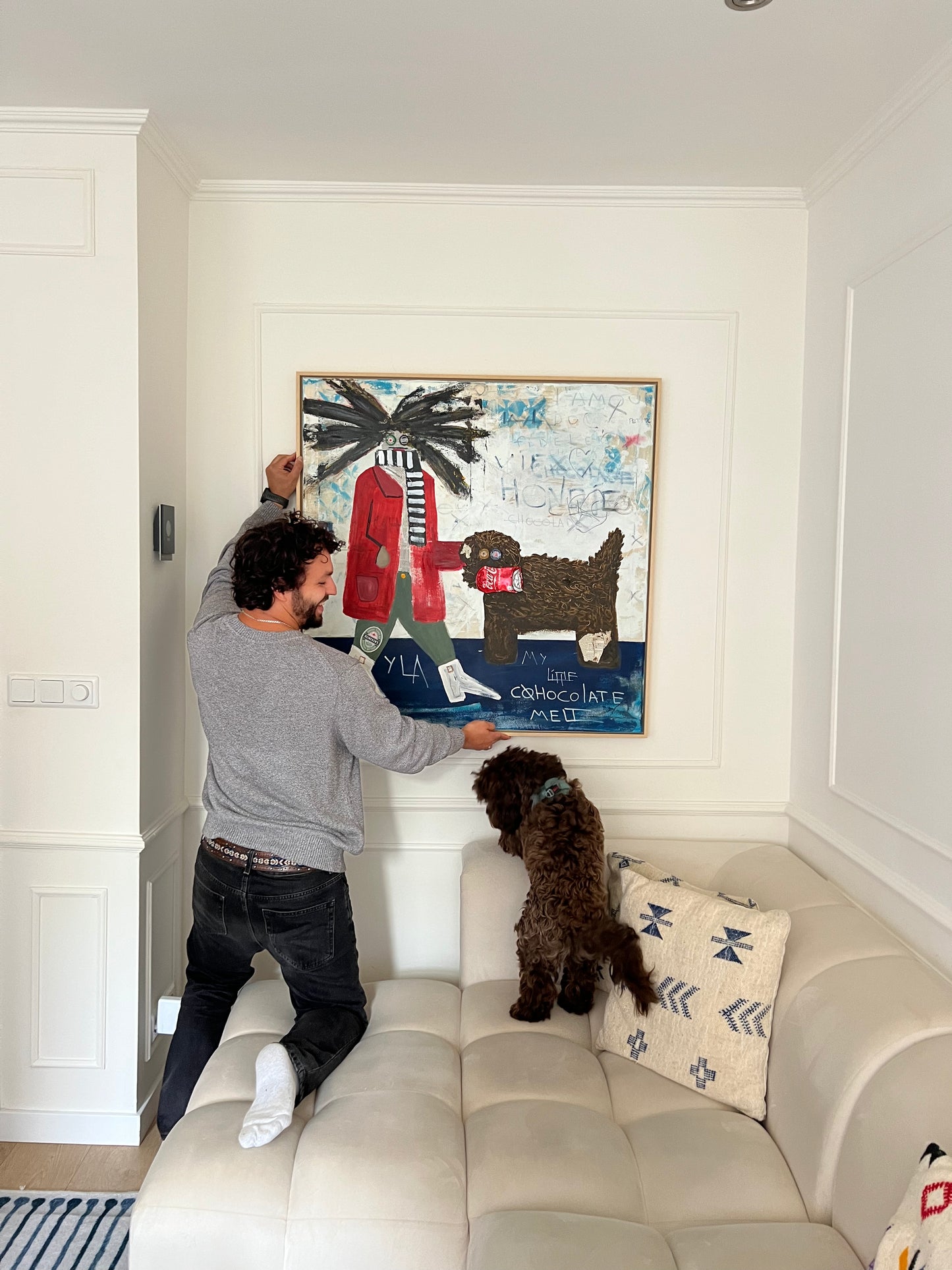 Canvas print: My little chocolate melt