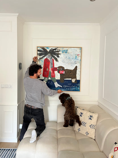 Canvas print: My little chocolate melt