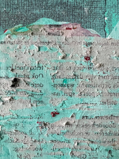 Original: Olifant in dirty world (58 x 78 cm / 22 x 30 in)