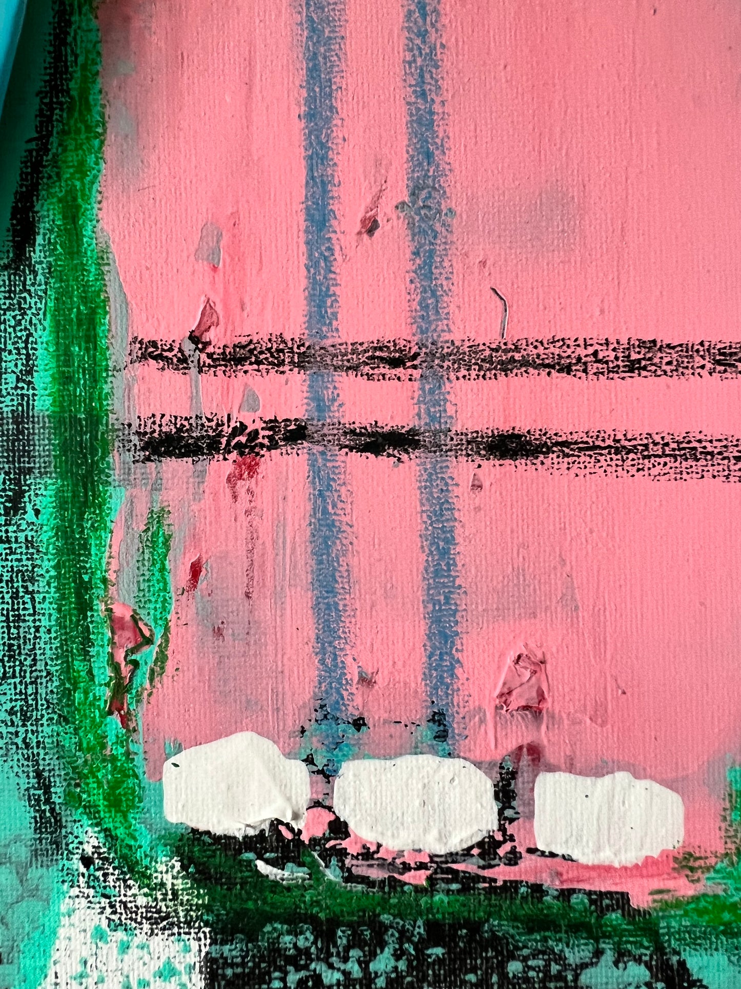 Original: Olifant in dirty world (58 x 78 cm / 22 x 30 in)