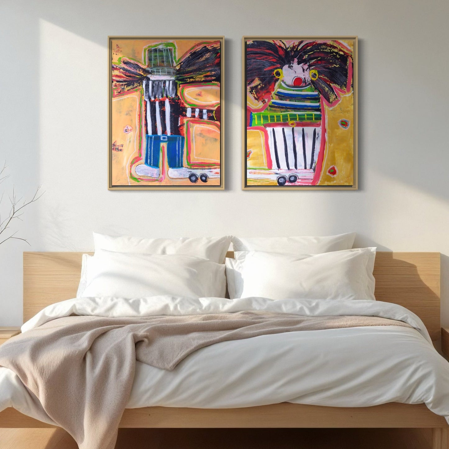 2 x Canvas prints: Dutch Couple