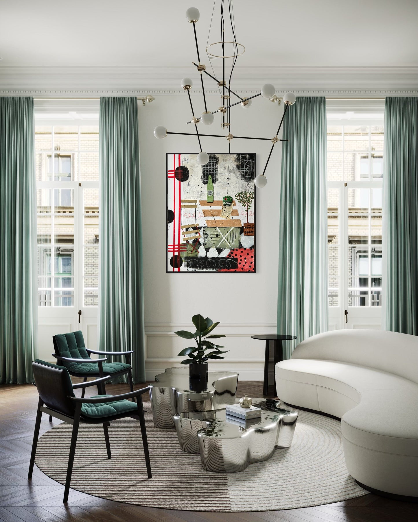 Canvas print: My Dutch Terrace