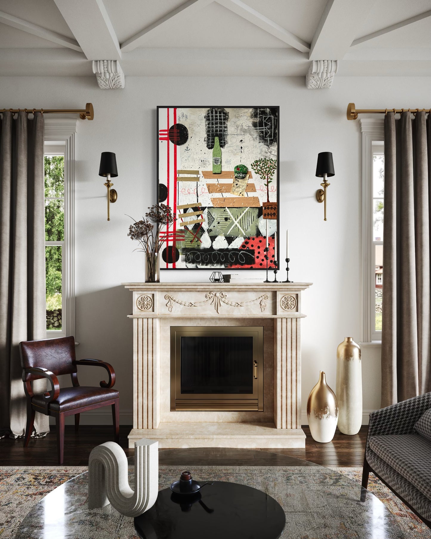 Canvas print: My Dutch Terrace