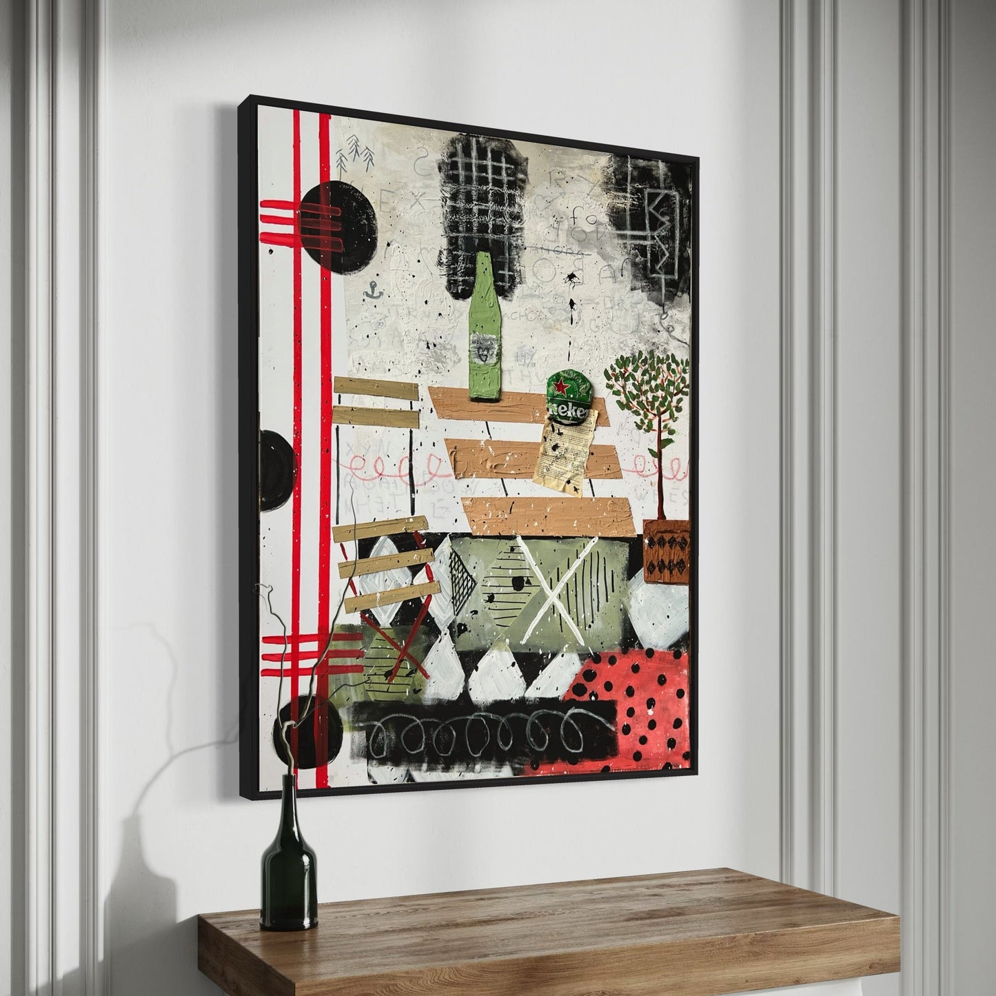 Canvas print: My Dutch Terrace