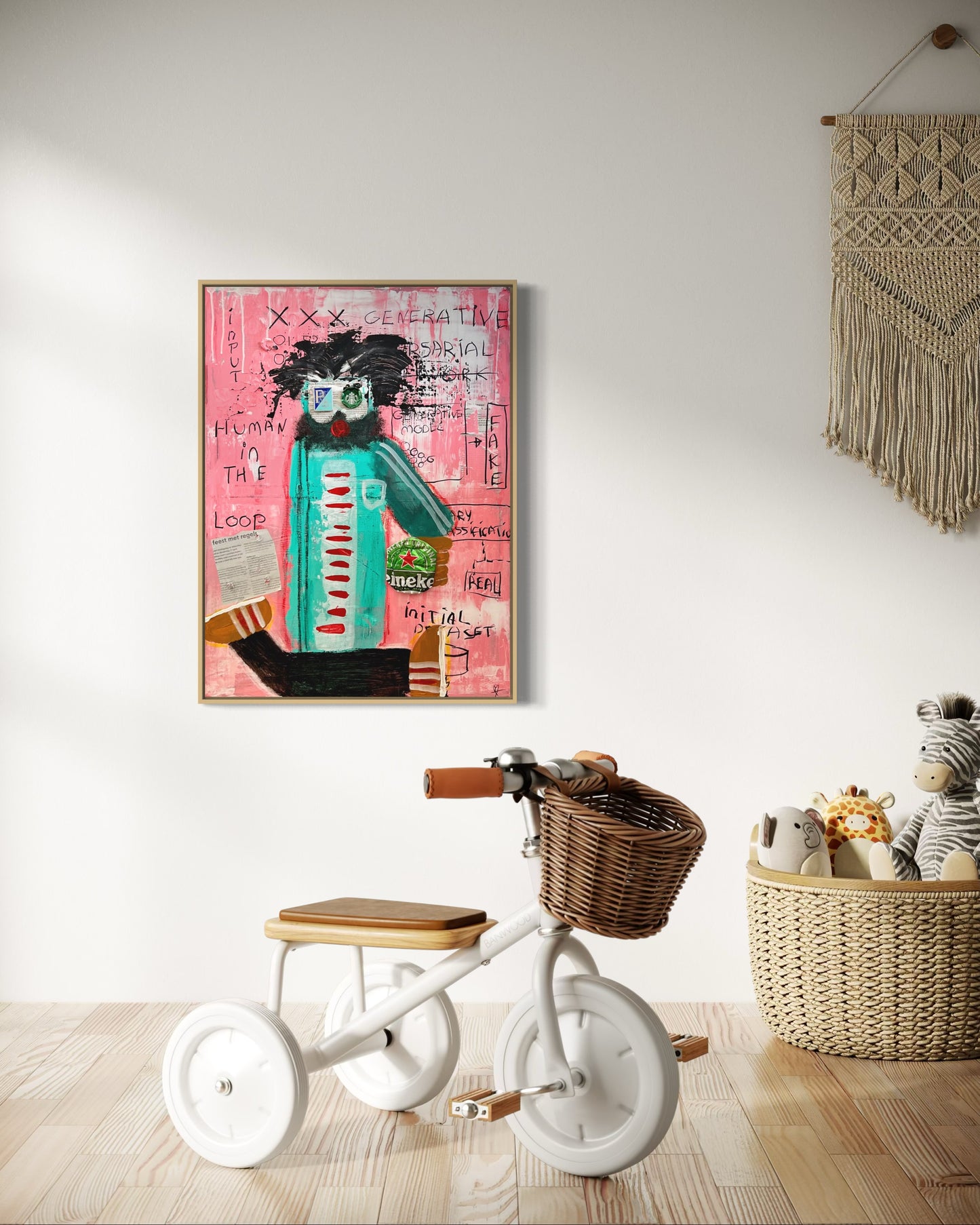 Canvas print: Human in the Loop [Limited Edition]