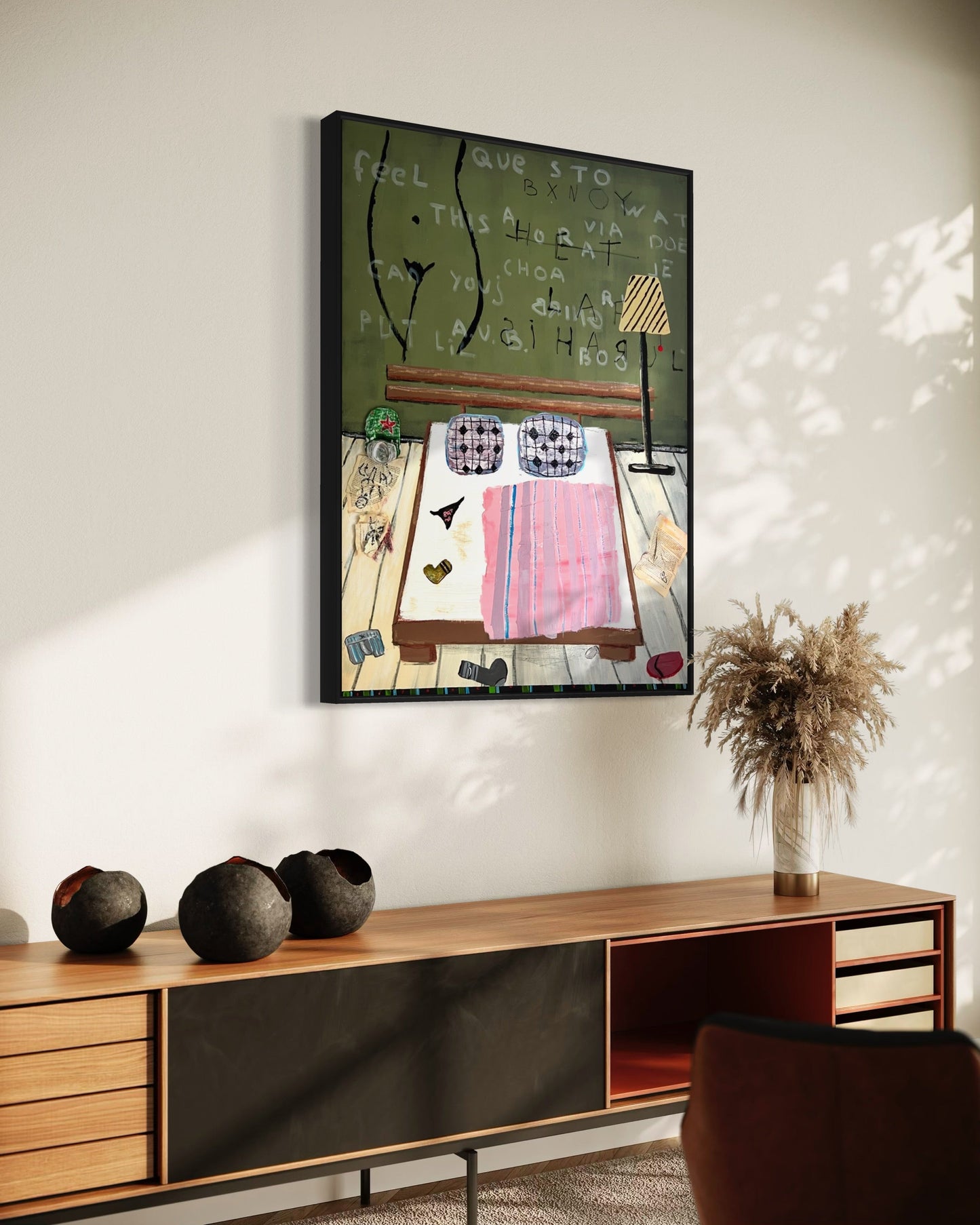 Canvas print: Dutch Bedroom [Limited Edition]