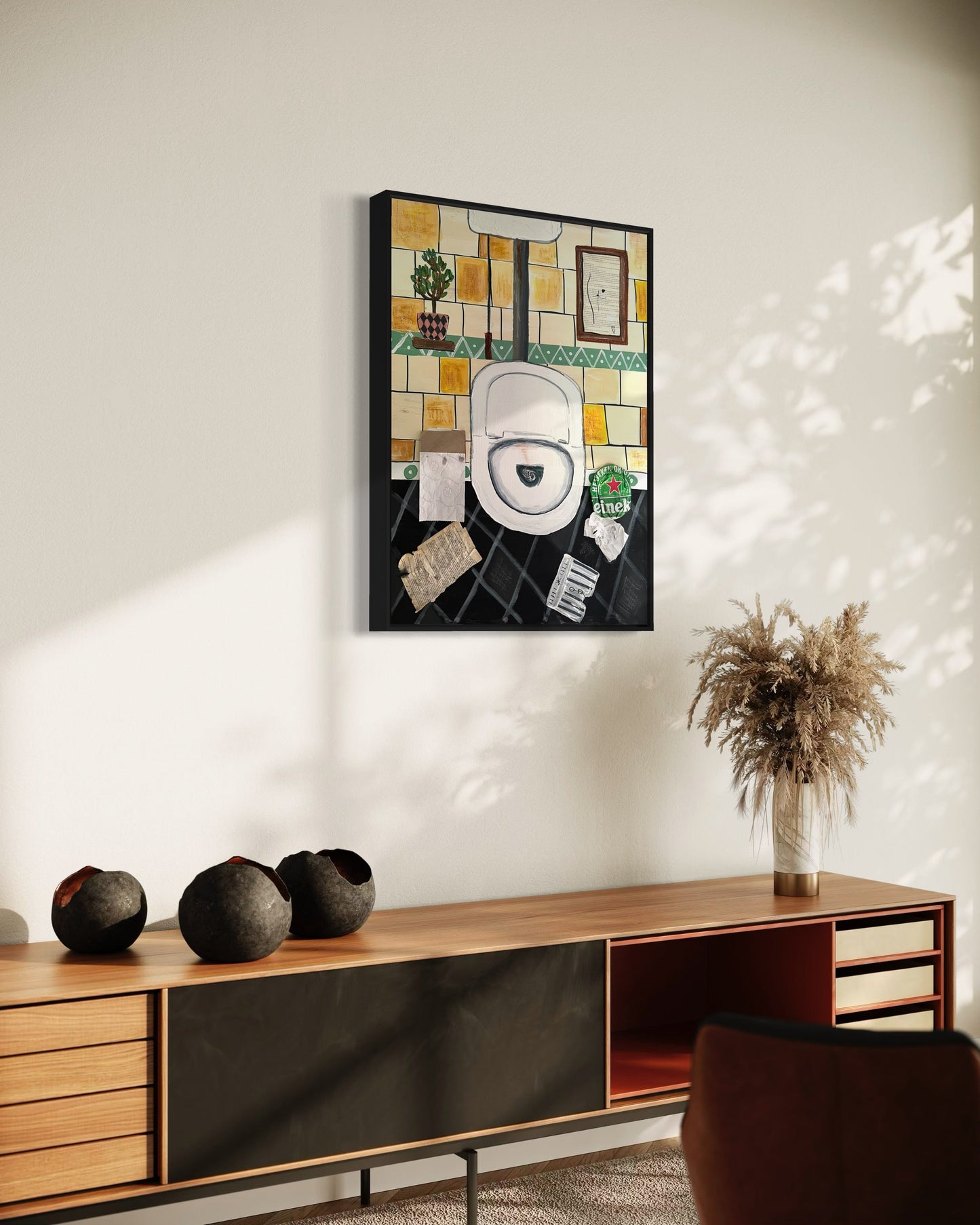 Canvas print: My Dutch Toilet