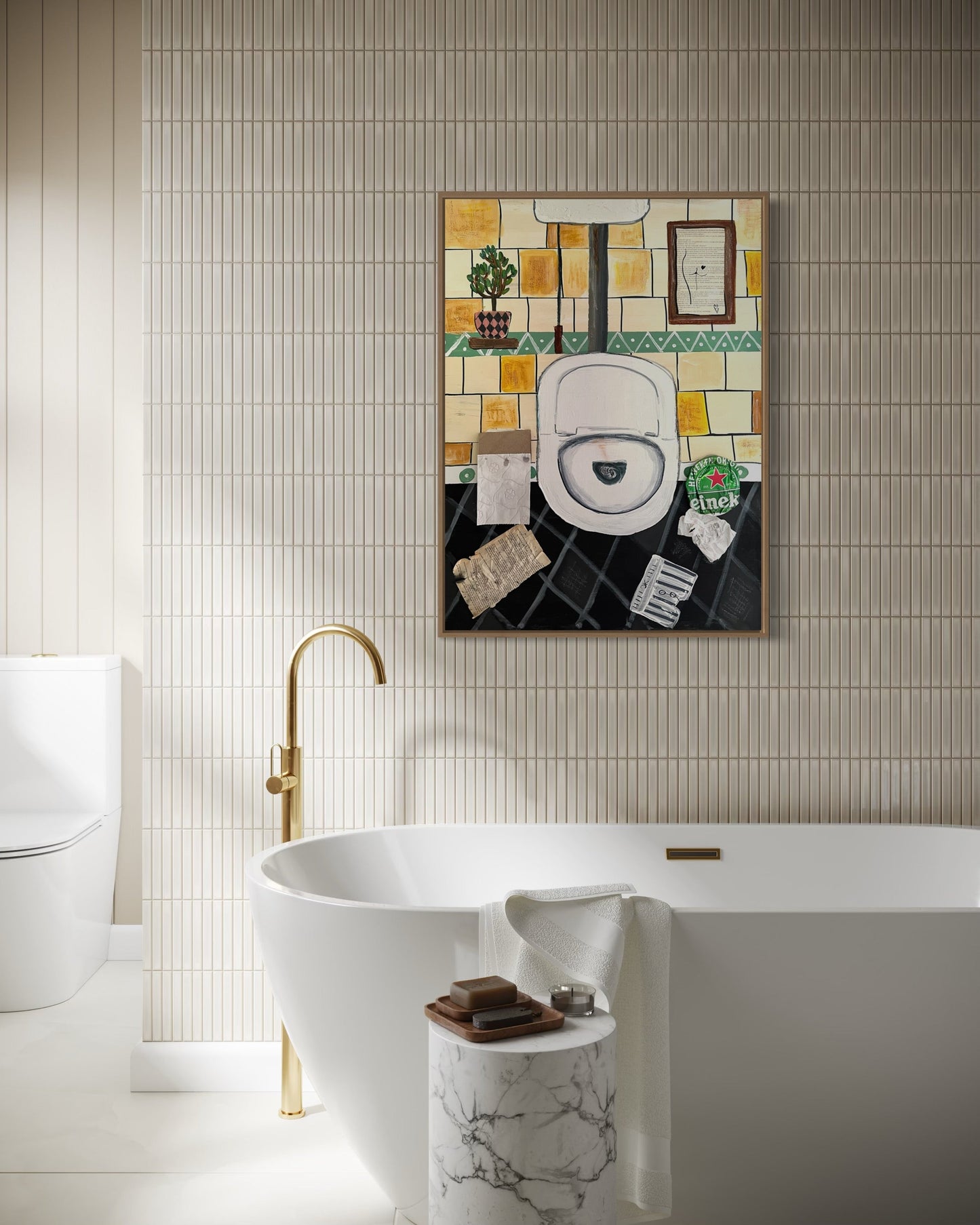Canvas print: My Dutch Toilet