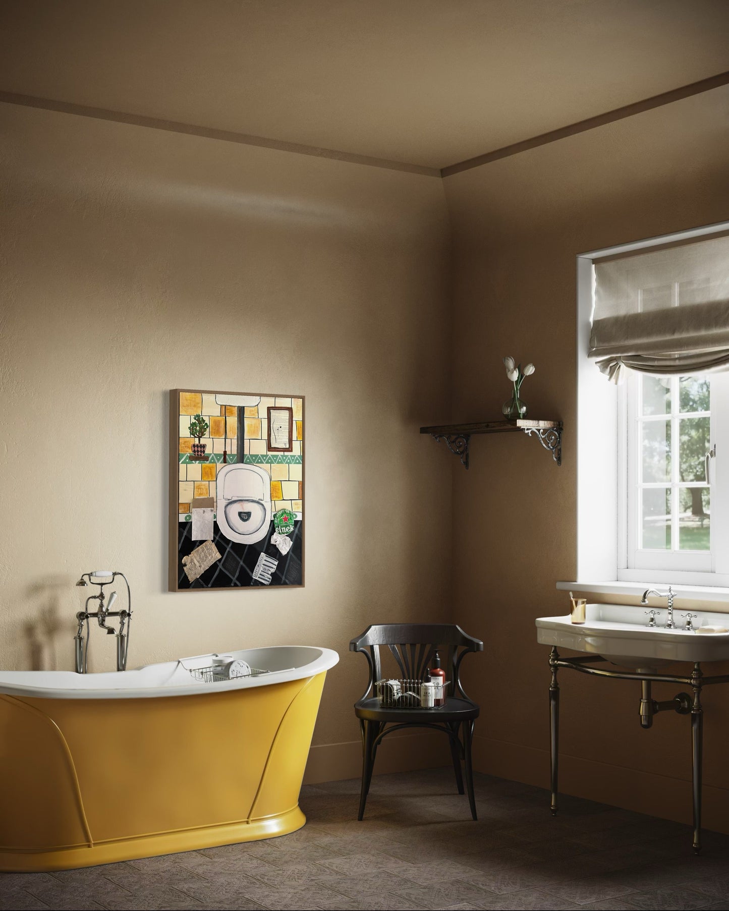 Canvas print: My Dutch Toilet