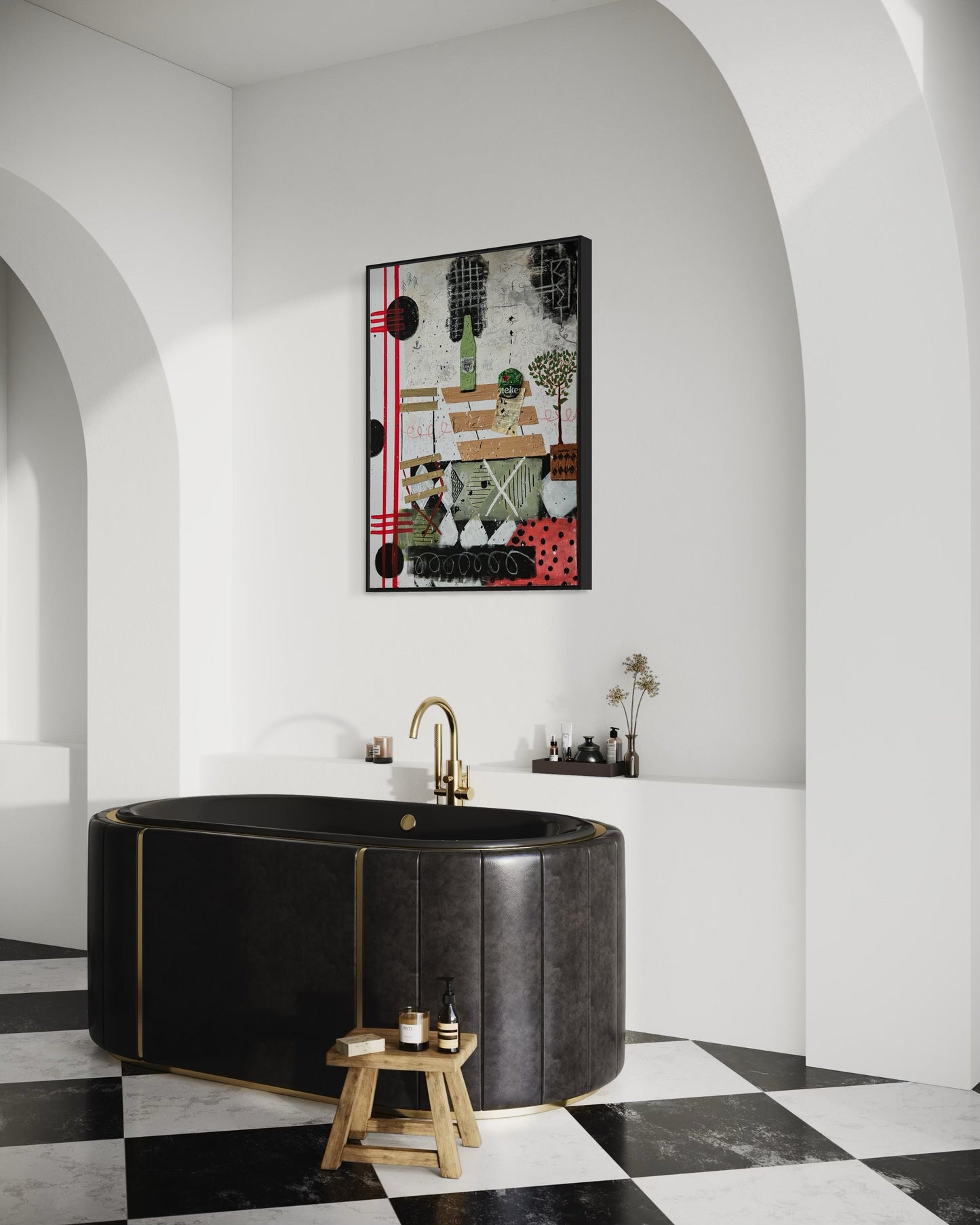 Canvas print: My Dutch Terrace