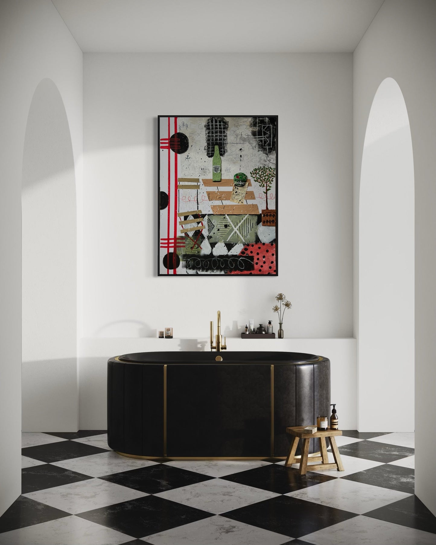 Canvas print: My Dutch Terrace