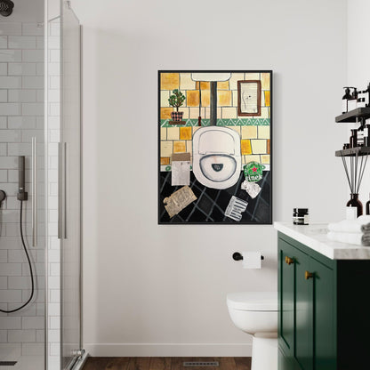 Canvas print: My Dutch Toilet