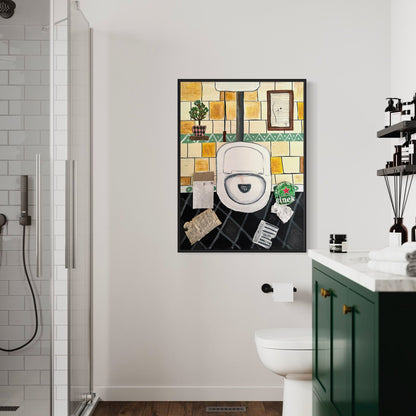 Canvas print: My Dutch Toilet
