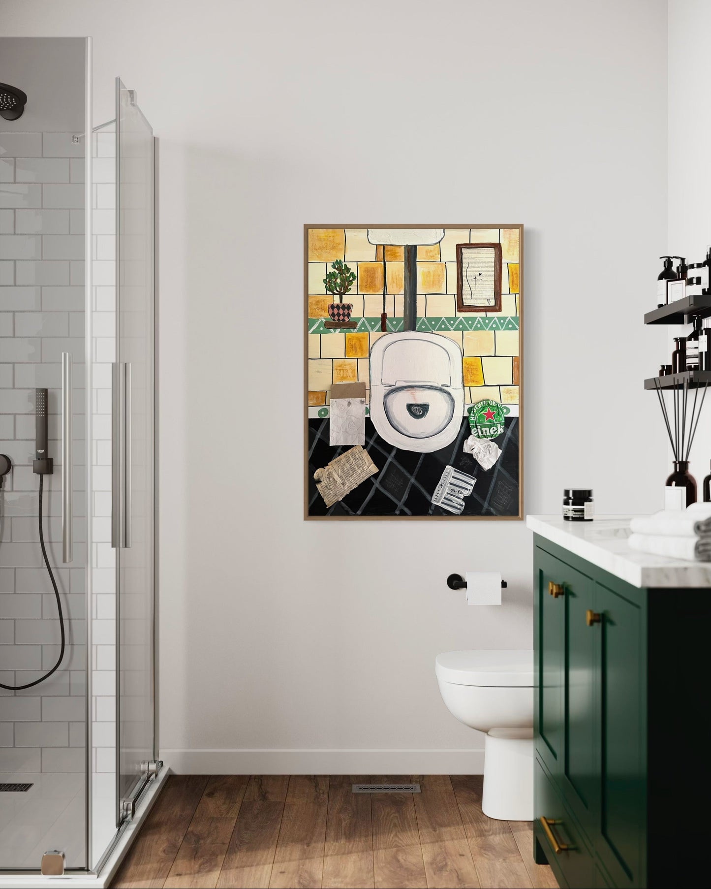 Canvas print: My Dutch Toilet