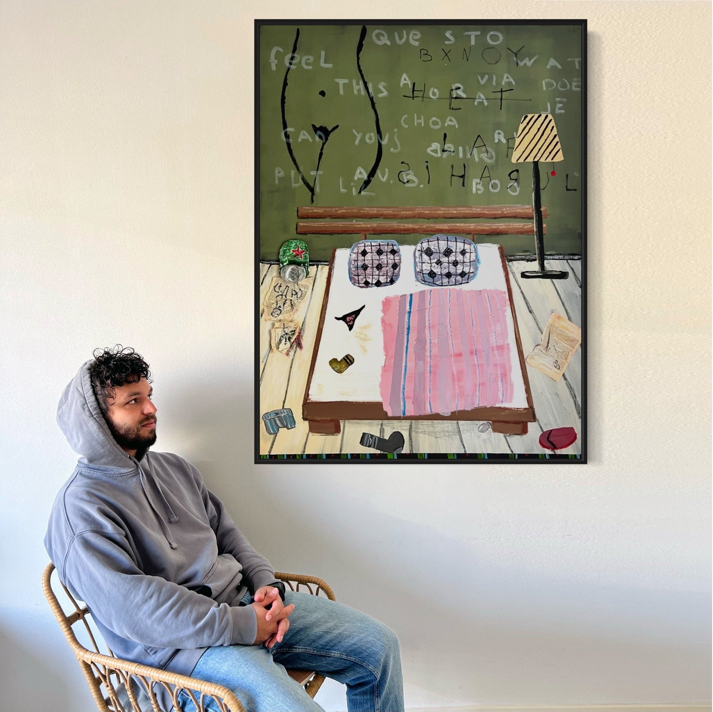 Canvas print: Dutch Bedroom [Limited Edition]