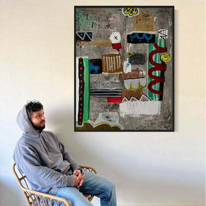 Canvas print: Lorem Ipsum [Limited Edition]