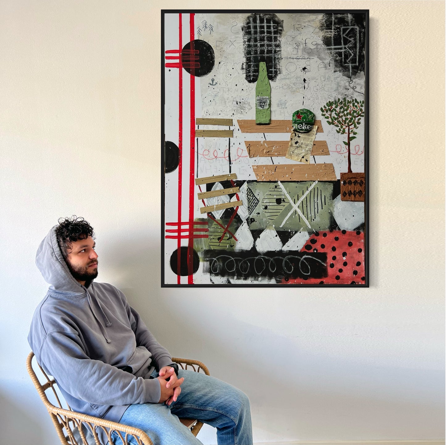 Canvas print: My Dutch Terrace