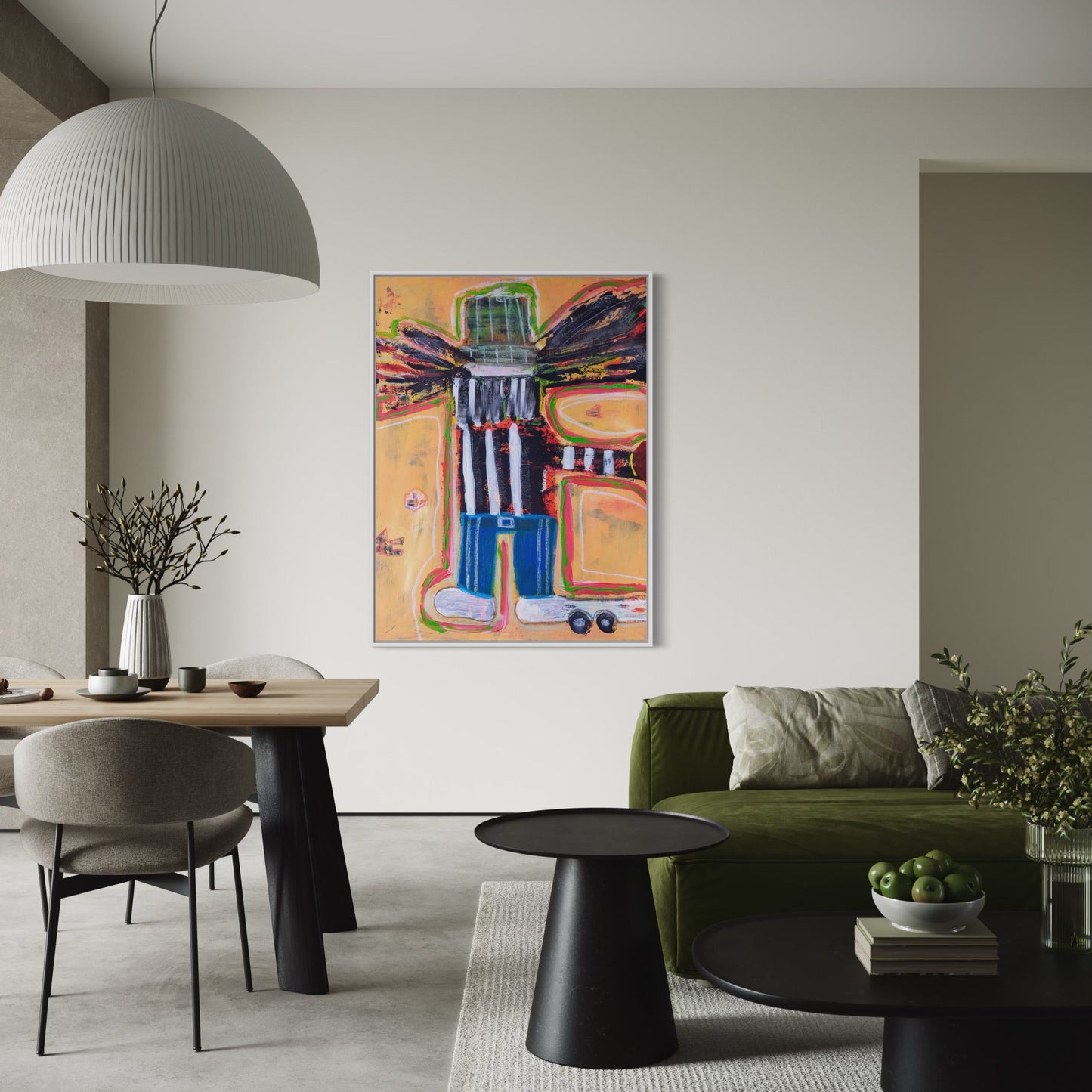 Canvas print: Amsterdam Man
