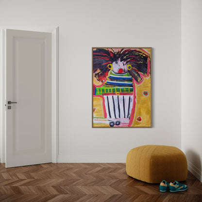 Canvas print: Amsterdam Woman